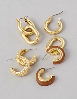 AEO Resin Earring 3-Pack