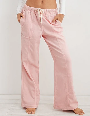 Aerie Me-Day Tie Waist Pant