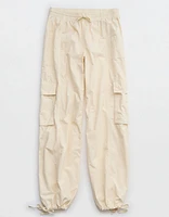 Aerie High Waisted Go-For-It Baggy Cargo Pant