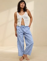 Aerie It's Poplin Beach Pant