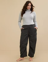 Aerie Barrel Leg Pant