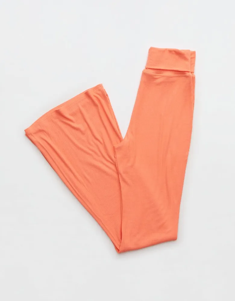 Aerie Real Soft Foldover Flare Pant