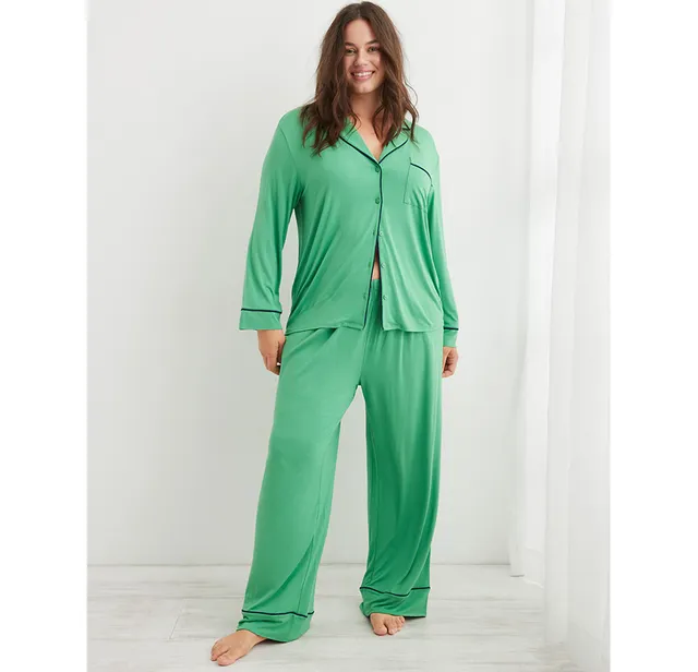 Aerie Flannel Cargo Skater Pajama Pant