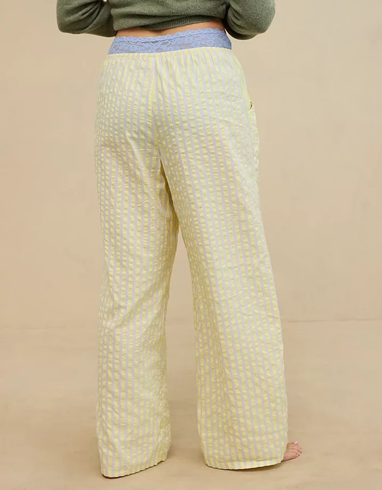 Aerie Off-Duty Seersucker Trouser PJ