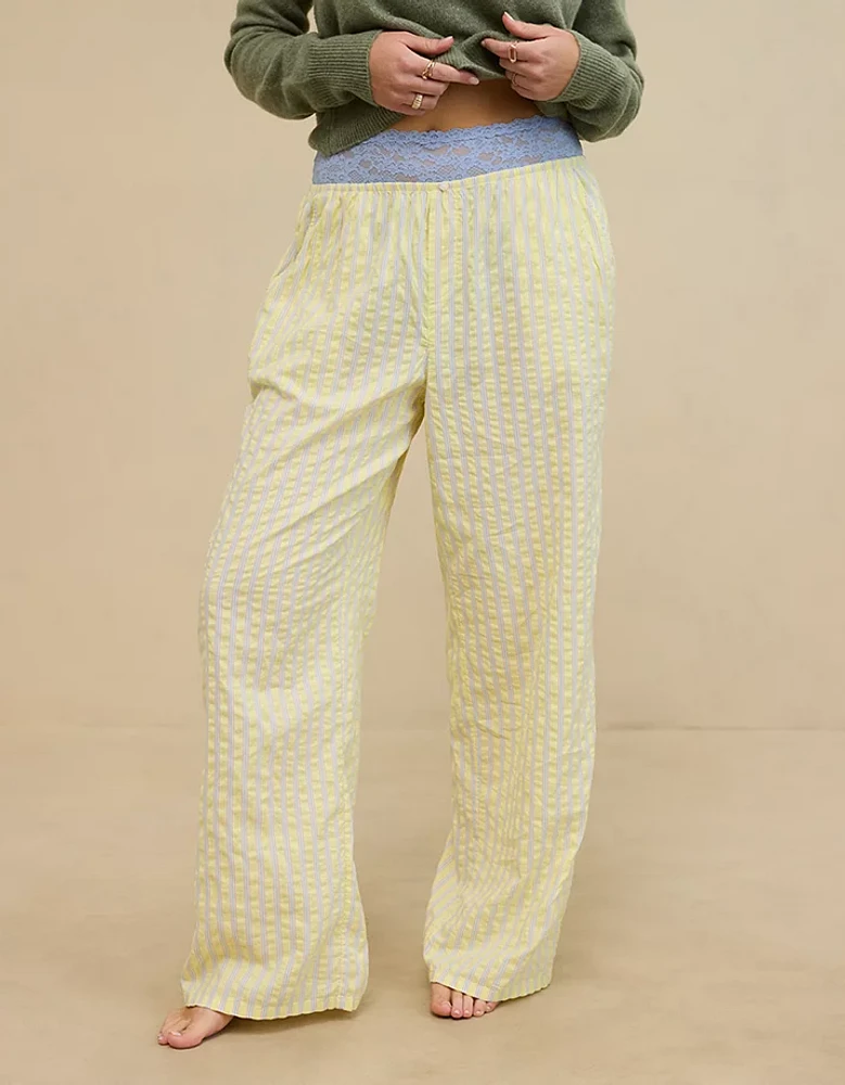 Aerie Off-Duty Seersucker Trouser PJ