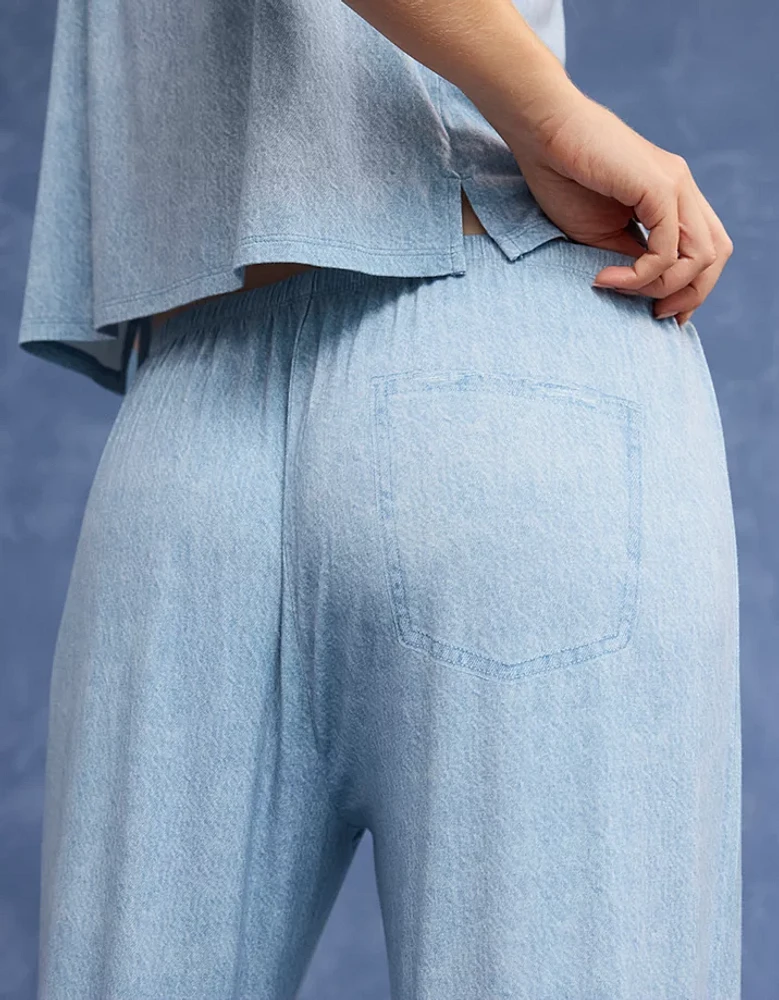 AE x Aerie Match Made Denim Real Soft® Skater Pant