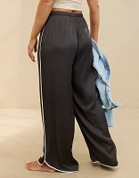 Aerie Off-Duty Satin Trouser