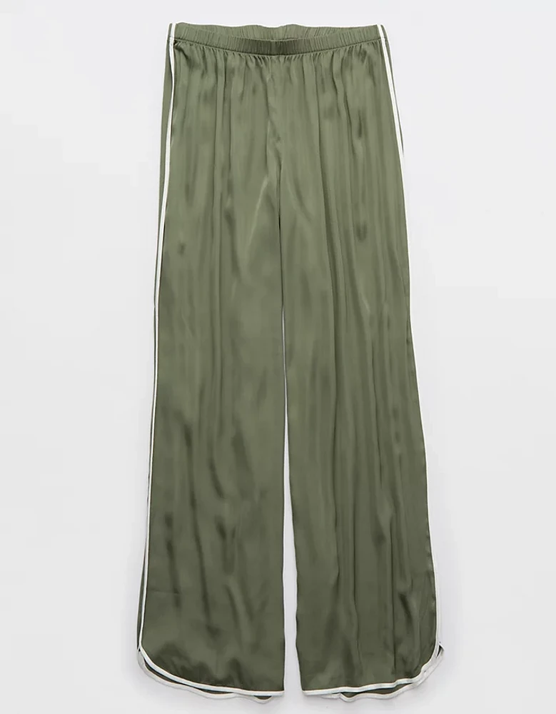 Aerie Off-Duty Satin Trouser PJ