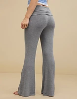 Aerie Let's Bounce Foldover Bootcut PJ Pant