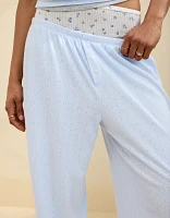 Aerie Off-Duty Pointelle Trouser PJ