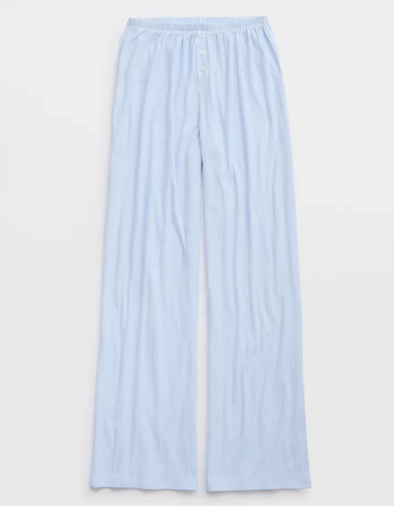 Aerie Off-Duty Pointelle Trouser PJ