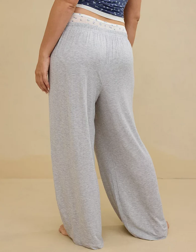 Aerie Superchill Modal Rib Trouser PJ