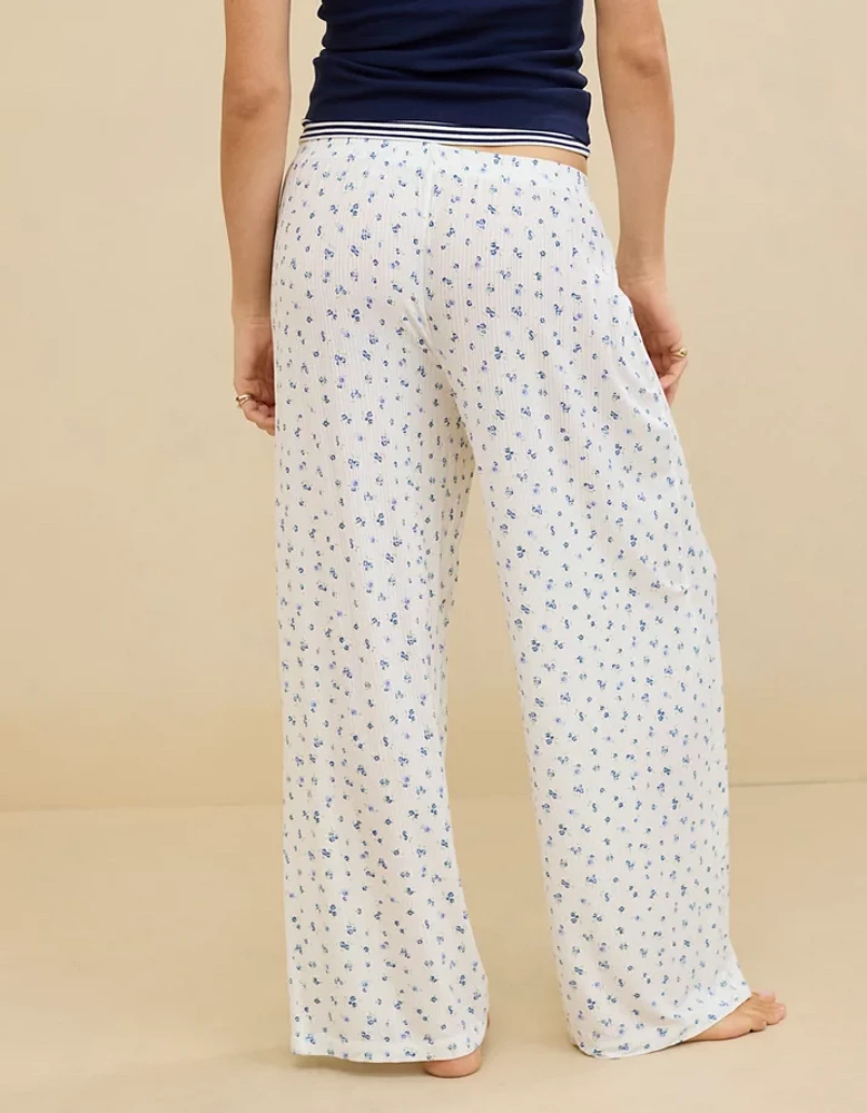 Aerie Superchill® Modal Rib Trouser PJ