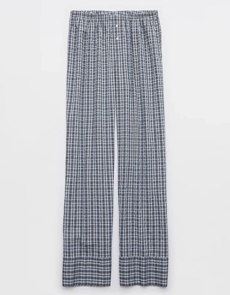 Aerie Off-Duty Seersucker Trouser PJ