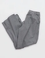 Aerie Off-Duty Seersucker Side Tie Trouser PJ