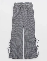 Aerie Off-Duty Seersucker Side Tie Trouser PJ