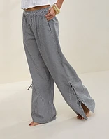 Aerie Off-Duty Seersucker Side Tie Trouser PJ