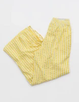 Aerie Off-Duty Seersucker Side Tie Trouser PJ