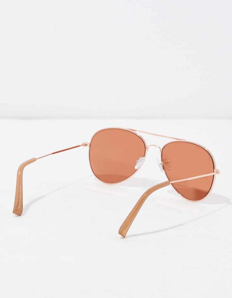 AEO Classic Rose Gold Sunglasses