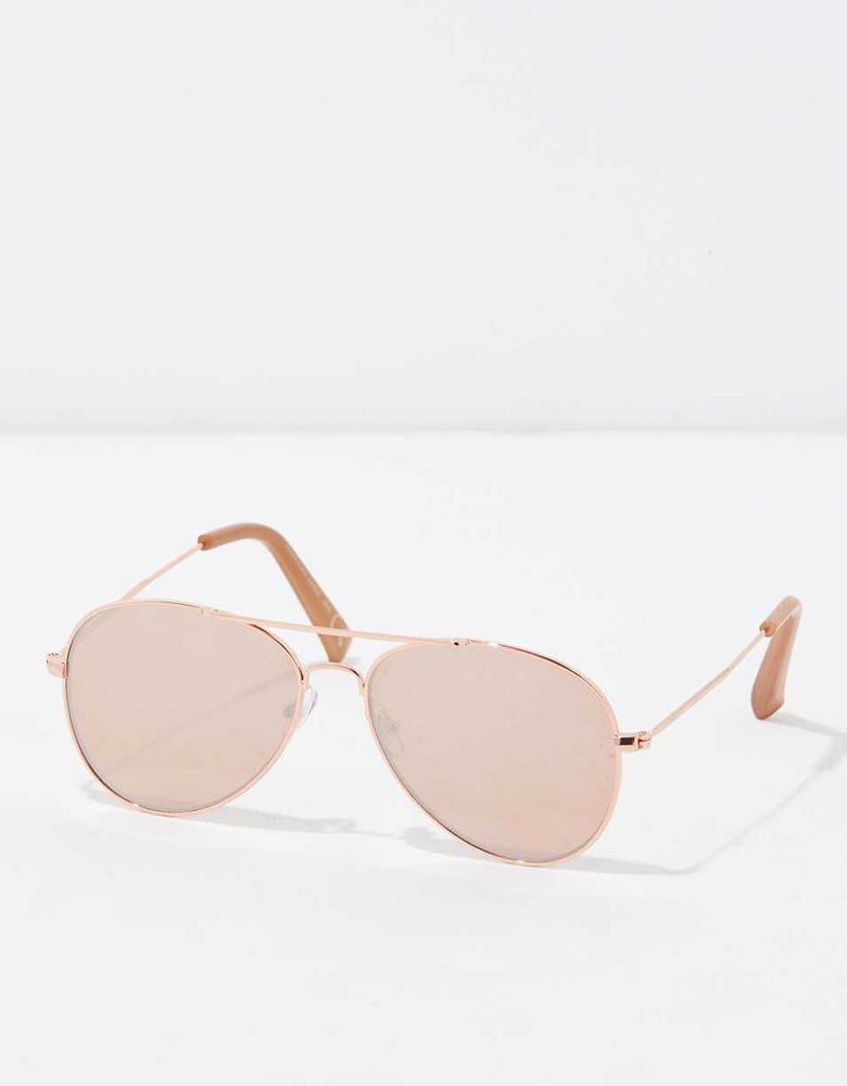 AEO Classic Rose Gold Sunglasses