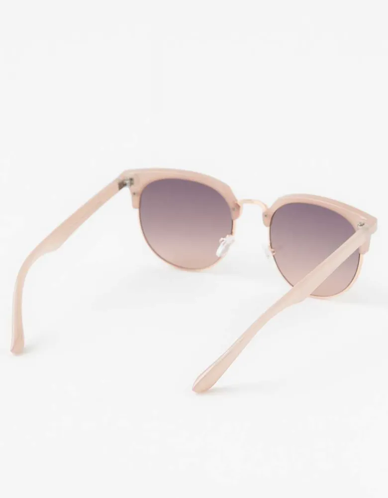 AEO Classic Blush Clubmaster Sunglasses