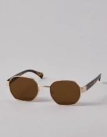 Lunettes de soleil octogonales AE
