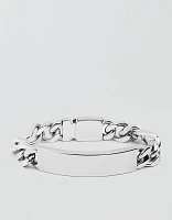 West Coast Jewelry Engravable ID Chain Bracelet