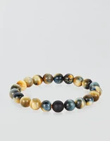 West Coast Jewelry Natural Stone Bead Stretch Bracelet