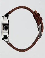 Nixon Sentry Leather Watch