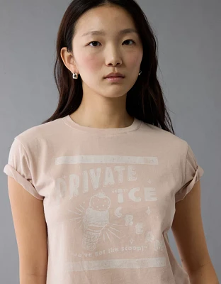 T-shirt à graphique de nourriture classique AE
