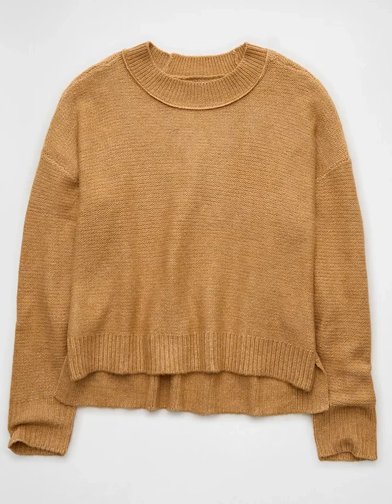 AE Slouchy Cropped Pullover Sweater