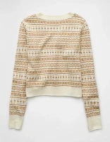 AE Whoa So Soft Shrunken V-Neck Sweater