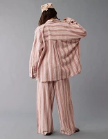 AE Go Big Oversized Striped Shirt