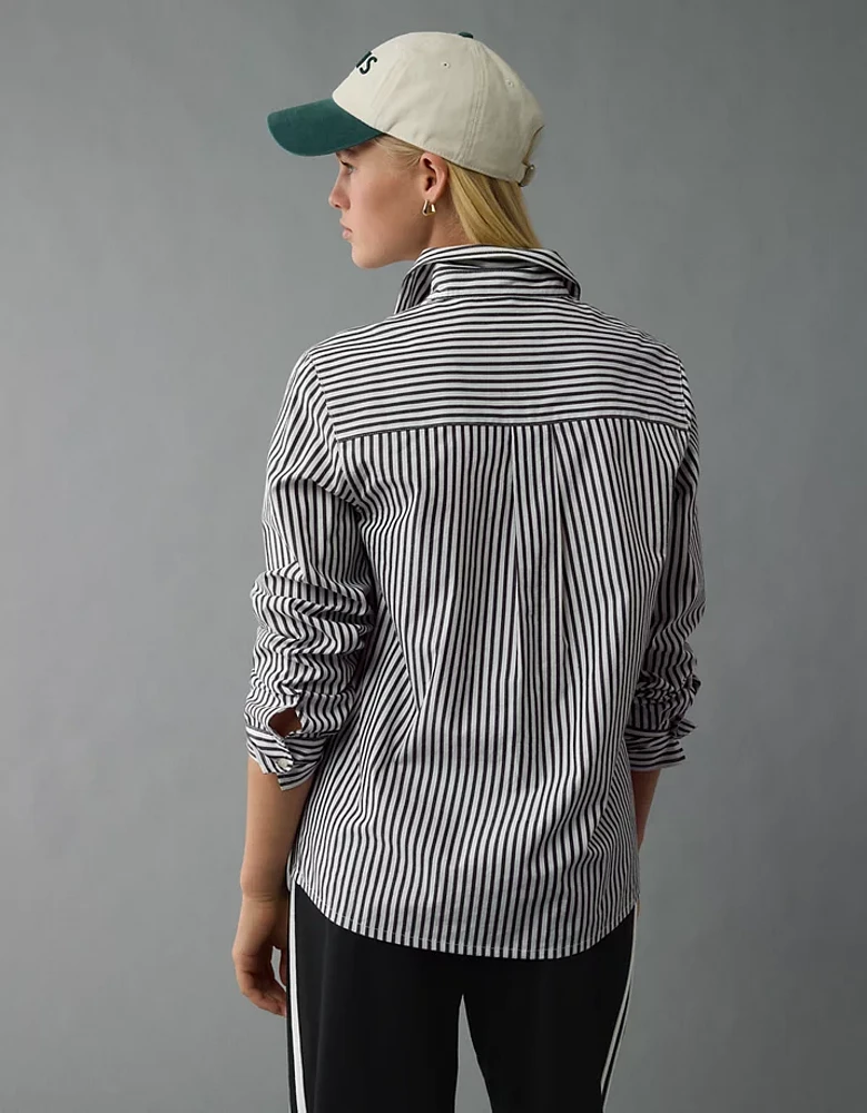 AE Long-Sleeve Button-Up Shirt