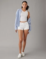 Short en rondeur court à taille haute denim Next Level AE