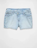AE Next Level Curvy High-Waisted Denim Short