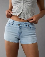 AE Next Level Curvy High-Waisted Denim Short