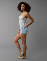 AE Next Level Curvy High-Waisted Denim Short