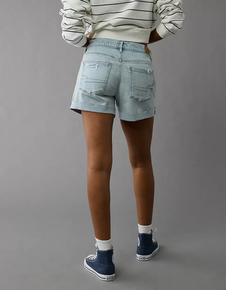 Short en denim déchiré parfait de 4 po extensible et rigide AE