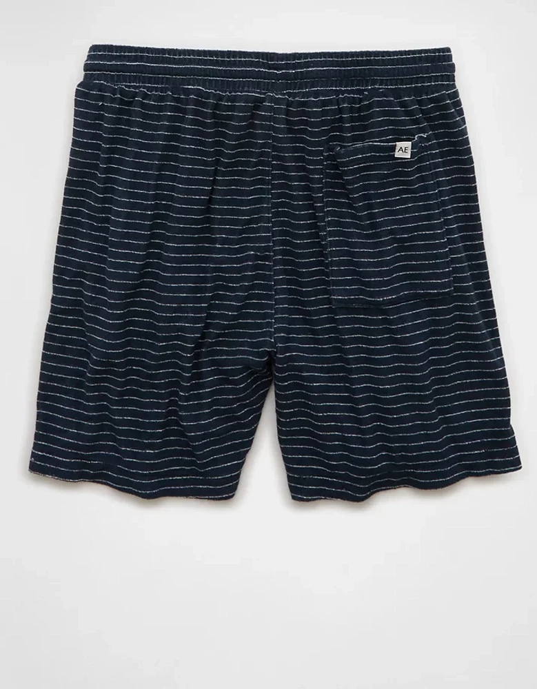 Short de détente rayé en tissu éponge Vive le canapé AE