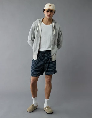 Short de détente rayé en tissu éponge Vive le canapé AE