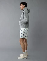 Short de détente en maille 6 po à image Snoopy surf sur le canapé AE