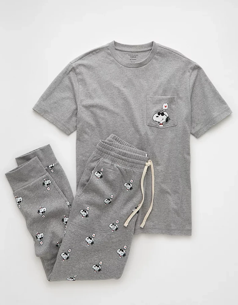 Pyjama Snoopy de la Saint-Valentin AE