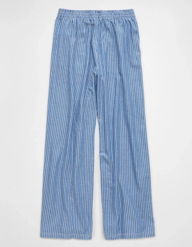 AE Striped Wide-Leg PJ Pant