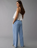 AE Striped Wide-Leg PJ Pant