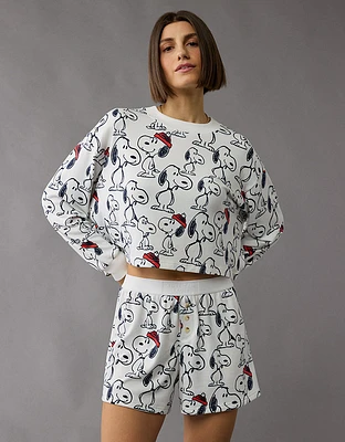 Ensemble de pyjama pelucheux Snoopy AE