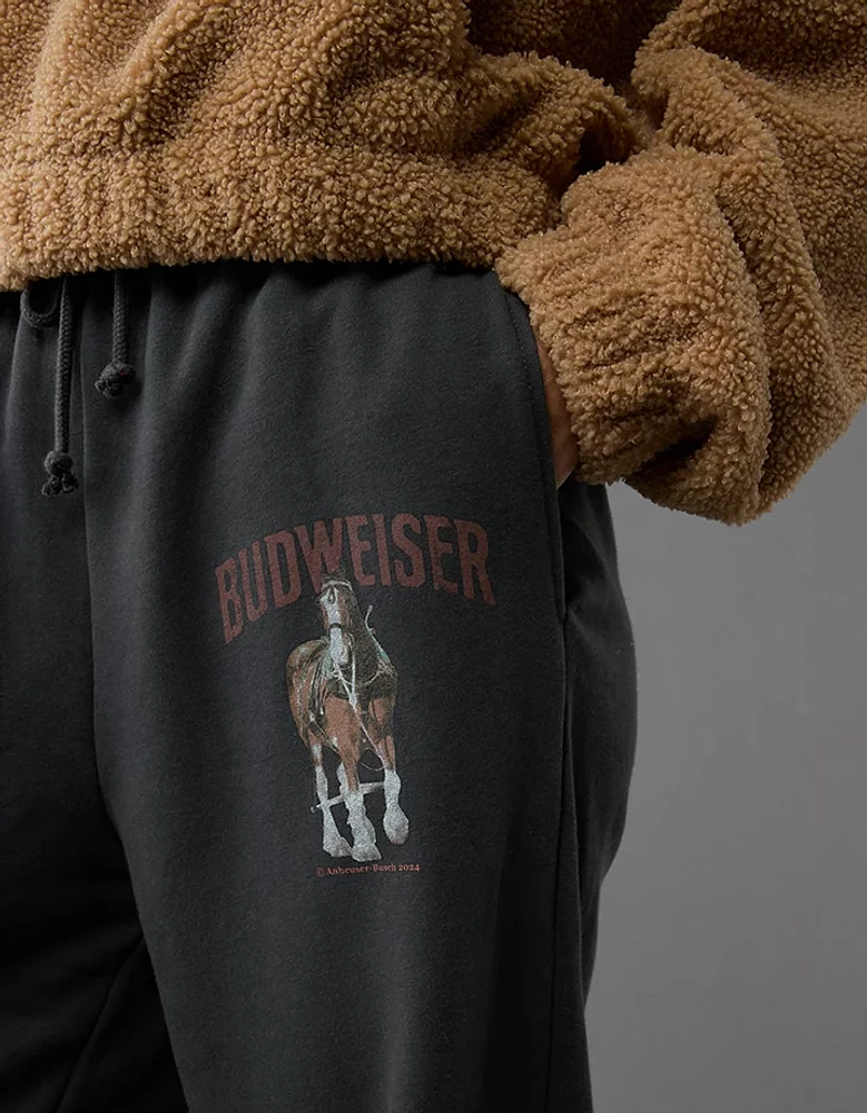 Pantalon en molleton à imprimé Budweiser AE