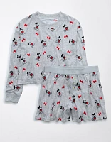 AE Mickey Mouse Plush PJ Set