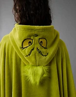 AE Grinch Fall Blanket Poncho