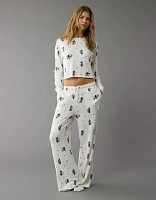 AE Mickey Mouse Valentine's Day Plush Pants PJ Set